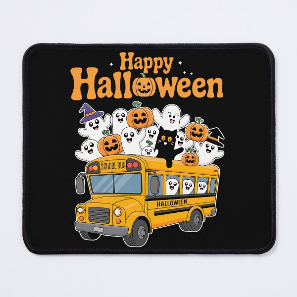 Item preview, Teacher Halloween School Bus Driver Cute Ghost Witch Party designed and sold by KingsLife1994.