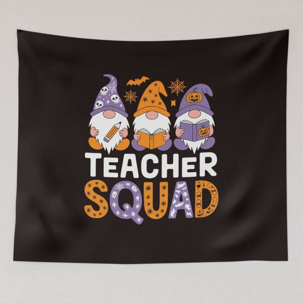 Item preview, Teacher Squad Gnome Funny Halloween Costume Trick Or Teach designed and sold by KingsLife1994.