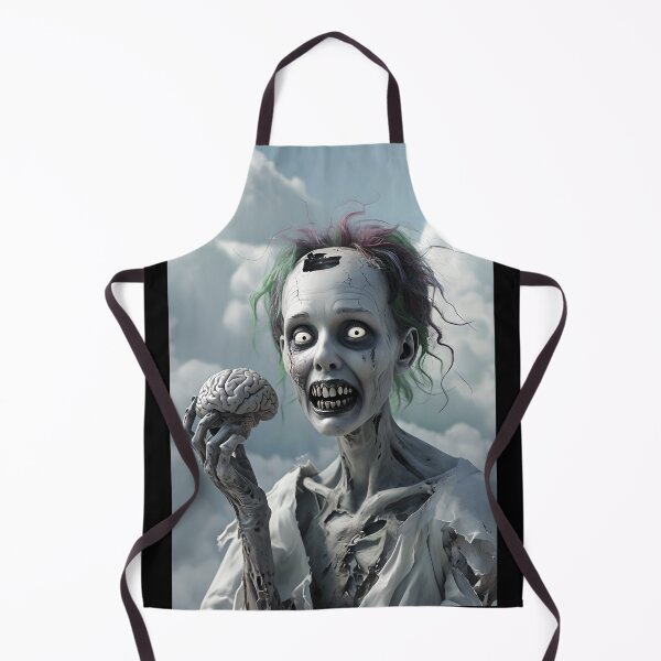 Item preview, Zombie With Brain - Brain-eating Undead designed and sold by NightTimeJ.