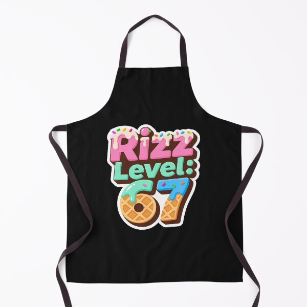 Item preview, Rizz Level 67 Meme Shirt Ice Cream Drip Meme Six Seven 6 7 designed and sold by grumpzara.
