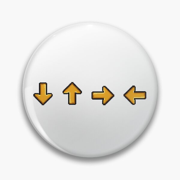 Item preview, Pixel Arrows Set – Retro 8-Bit Direction Icons (Up, Down, Left, Right) designed and sold by Greemo03.