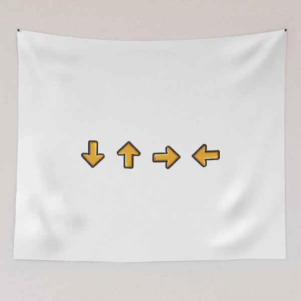 Item preview, Pixel Arrows Set – Retro 8-Bit Direction Icons (Up, Down, Left, Right) designed and sold by Greemo03.