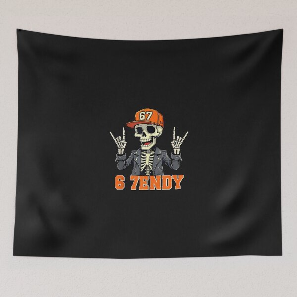 Item preview, 67Endy Skeleton  Six And Seven Halloween 67  designed and sold by grumpzara.