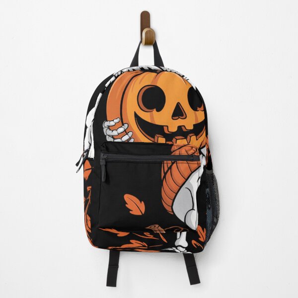 Item preview, Skeleton Fall Autumn Pumpkin Funny Halloween designed and sold by NicoletteLittel.