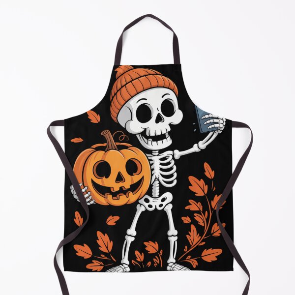Item preview, Skeleton Fall Autumn Pumpkin Funny Halloween designed and sold by NicoletteLittel.