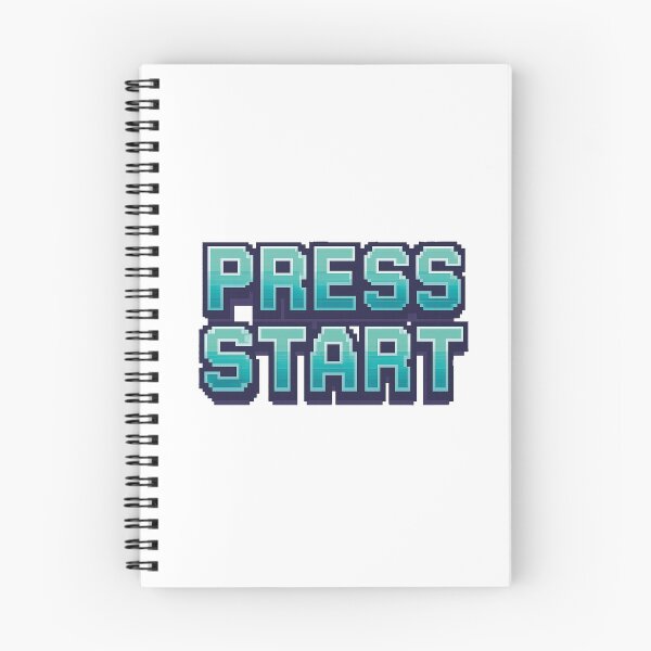 Item preview, Pixel Art Press Start Button Retro Gaming Design designed and sold by Greemo03.