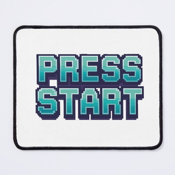 Item preview, Pixel Art Press Start Button Retro Gaming Design designed and sold by Greemo03.