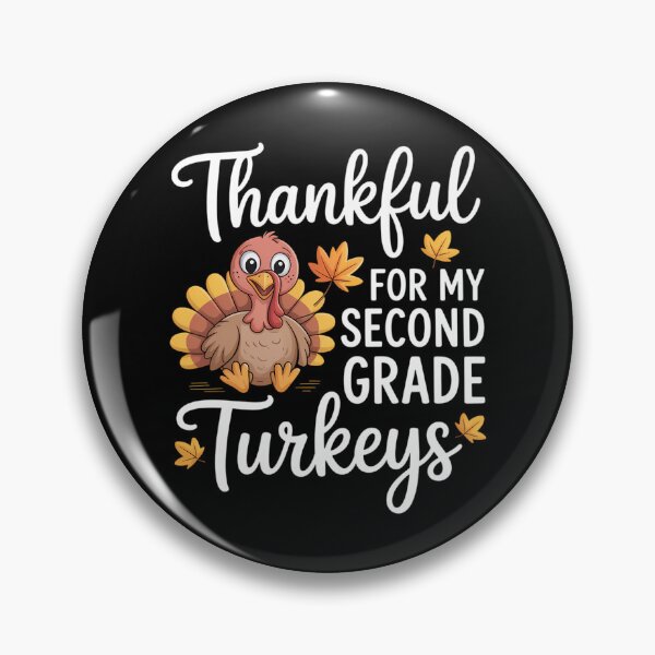 Item preview, Teachers Thanksgiving Thankful For My Second Grade Turkeys designed and sold by KingsLife1994.