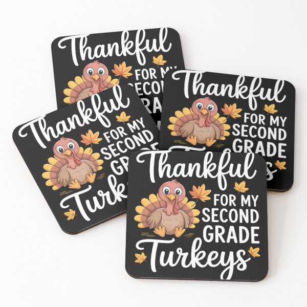 Item preview, Teachers Thanksgiving Thankful For My Second Grade Turkeys designed and sold by KingsLife1994.