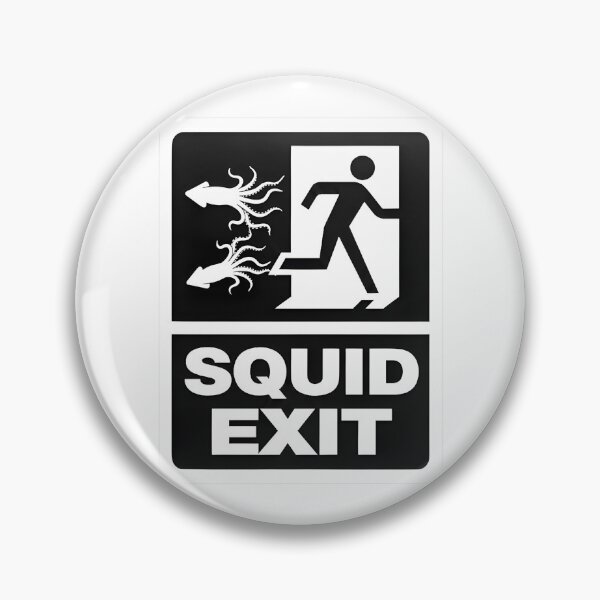 Item preview, Squid Exit designed and sold by Naux | Design & Illustration.