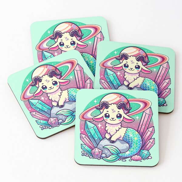 Item preview, Cute Capricorn with Saturn Rising designed and sold by Ghost on Toast.