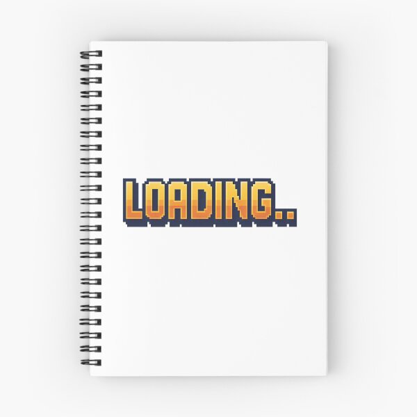 Item preview, Pixel Art Loading Screen Text Retro Video Game Status Design designed and sold by Greemo03.