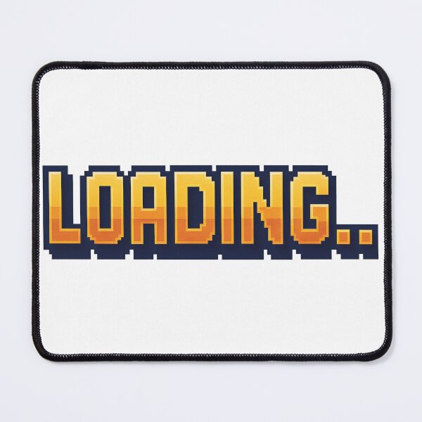 Item preview, Pixel Art Loading Screen Text Retro Video Game Status Design designed and sold by Greemo03.