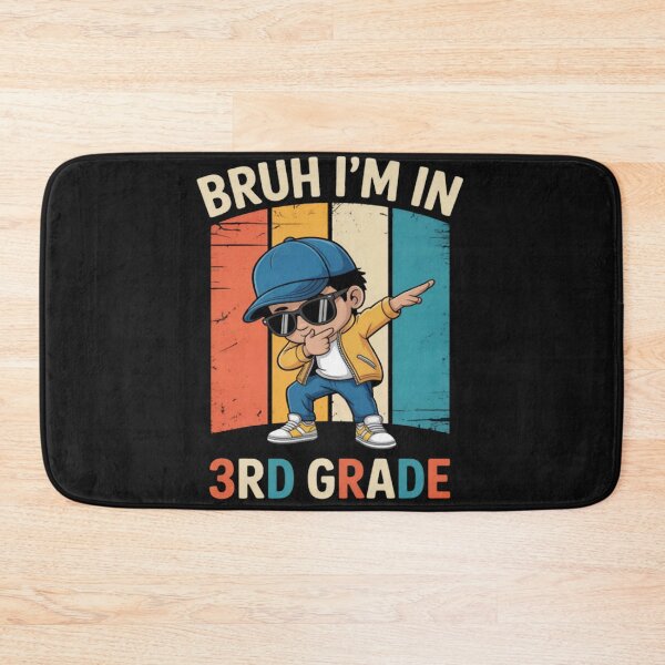 Item preview, Third Grade Dabbing Boy Bruh i'm in 3rd Grade Student  designed and sold by Vastingan.
