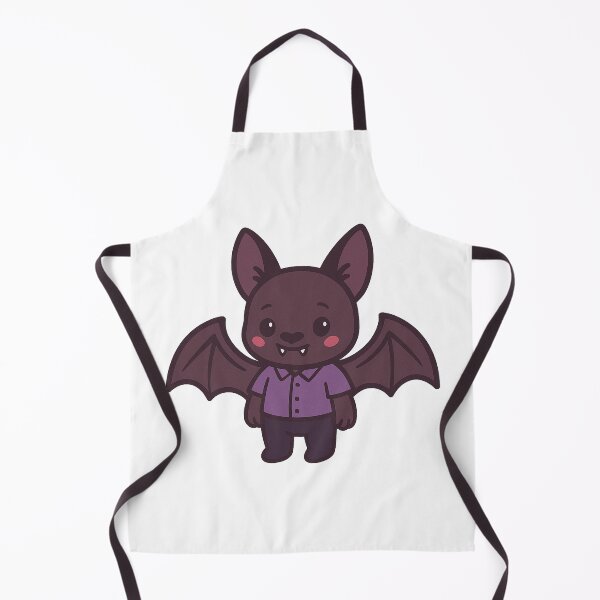 Item preview, Cute Cartoon Bat in Purple Shirt Chibi Halloween Animal designed and sold by Greemo03.