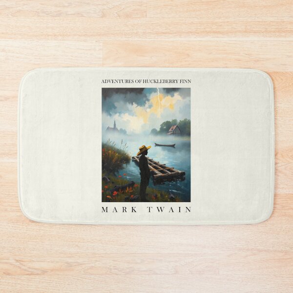 Item preview, Adventures of Huckleberry Finn Inspired Mark Twain Art designed and sold by kakarikihill.