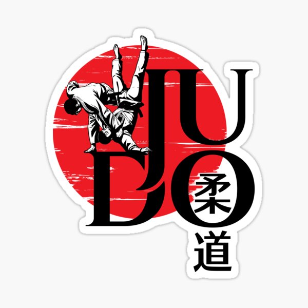 AUTOCOLLANTS Sport JUDO. l'Amitié