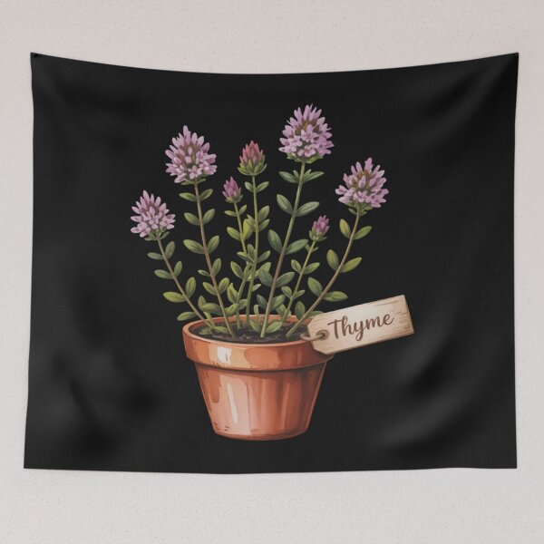 Item preview, THYME, Medicinal Healing Herb, Thymus vulgaris designed and sold by Vastingan.