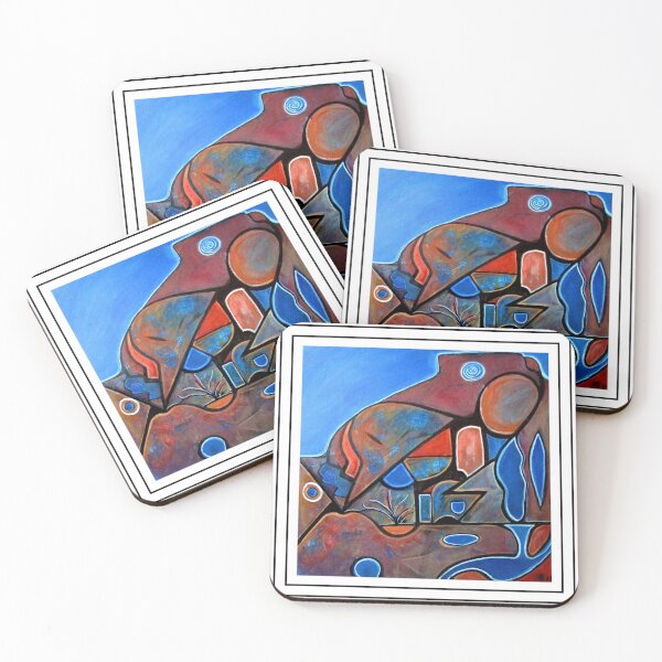 Item preview, Blue Abstract designed and sold by Kaye Bel -Cher.