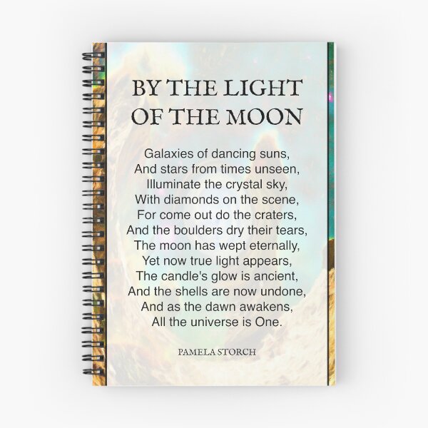 Item preview, By the Light of the Moon Poem by Pamela Storch designed and sold by Pamela Storch.