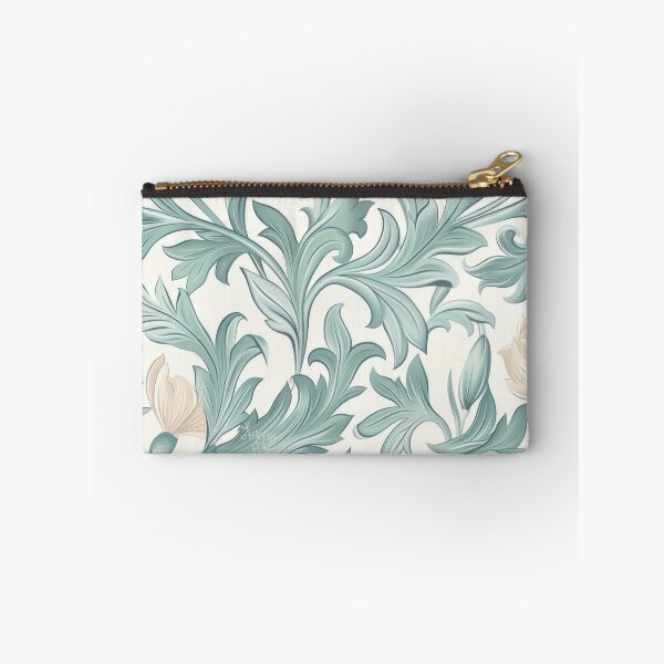 Item preview, Delicate Botanical Flower and Leaf Pattern designed and sold by Atlas Kai.