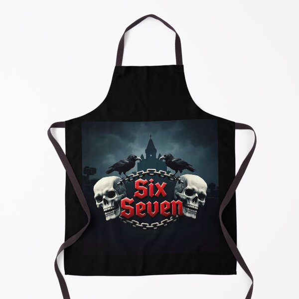 Item preview, Six Seven 6-7 Gothic Skulls & Ravens designed and sold by The Funky Sprunki.