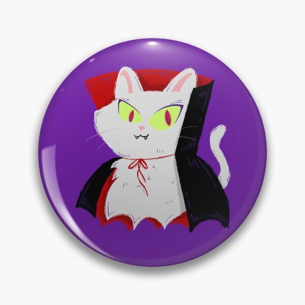 Item preview, Dracula Cat designed and sold by Oh Sweet Barnacles.