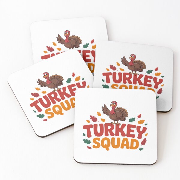 Item preview, Turkey Squad Thanksgiving Autumn Family designed and sold by Bandikonsalez.