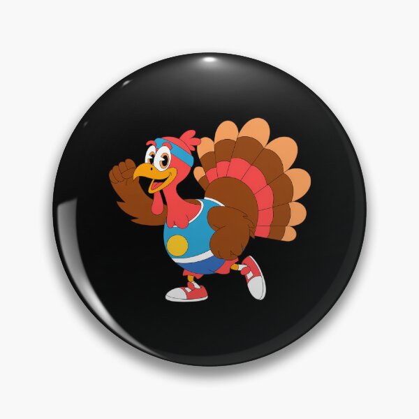 Item preview, Funny Trotting Turkey Thanksgiving Dinner designed and sold by Bandikonsalez.