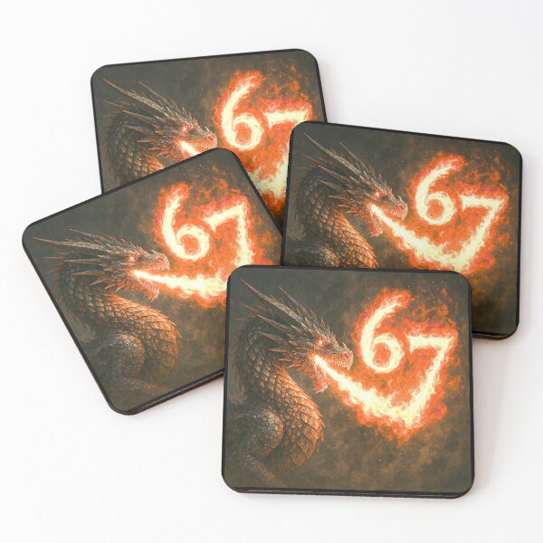 Item preview, Six Seven 6-7 Dragon Fire Beta designed and sold by The Funky Sprunki.