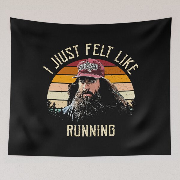 Item preview, I Just Felt Like Running Retro  designed and sold by Stephennelsonn.