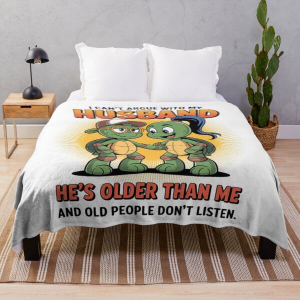 Item preview, Turtle I Can’t Argue With My Husband He’s Older Than Me designed and sold by ArnethiaHoward.
