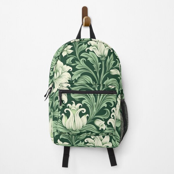 Item preview, Intricate Green Art Nouveau Acanthus Leaf Design designed and sold by Atlas Kai.