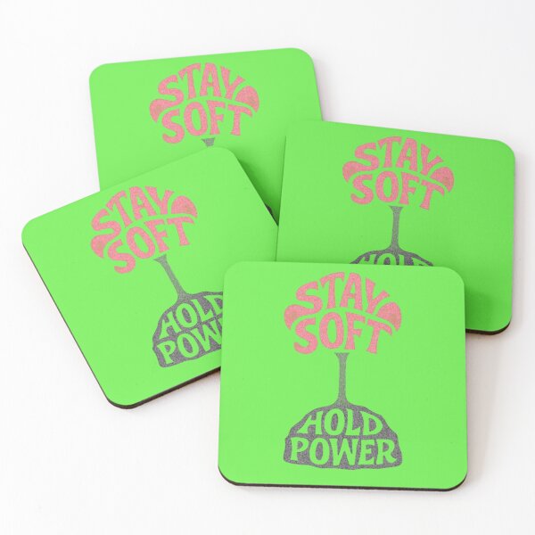 Item preview, Stay Soft, Hold Power — Rose Roots Rock Strength Typography designed and sold by Kony83.