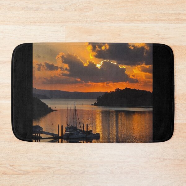 Item preview, New Dawn Bayside aOver Coastal Cliffs designed and sold by Arongraper.