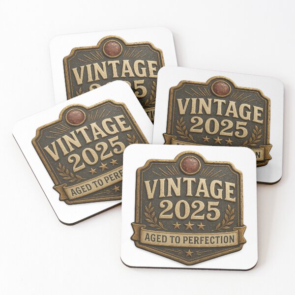 Item preview, VINTAGE 2025 - AGED TO PERFECTION designed and sold by Canvations.
