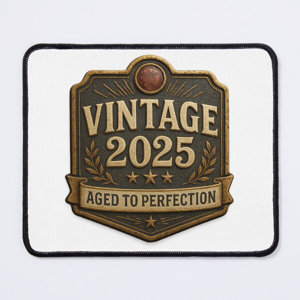 Item preview, VINTAGE 2025 - AGED TO PERFECTION designed and sold by Canvations.