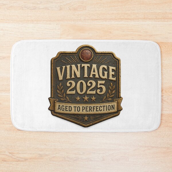 Item preview, VINTAGE 2025 - AGED TO PERFECTION designed and sold by Canvations.
