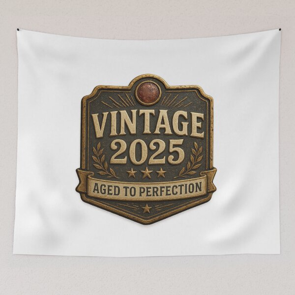 Item preview, VINTAGE 2025 - AGED TO PERFECTION designed and sold by Canvations.