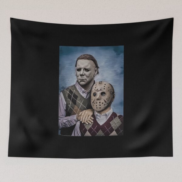Item preview, Michael Myers And Jason Voorhees Step Brothers Movie Funny  designed and sold by Cararotters.