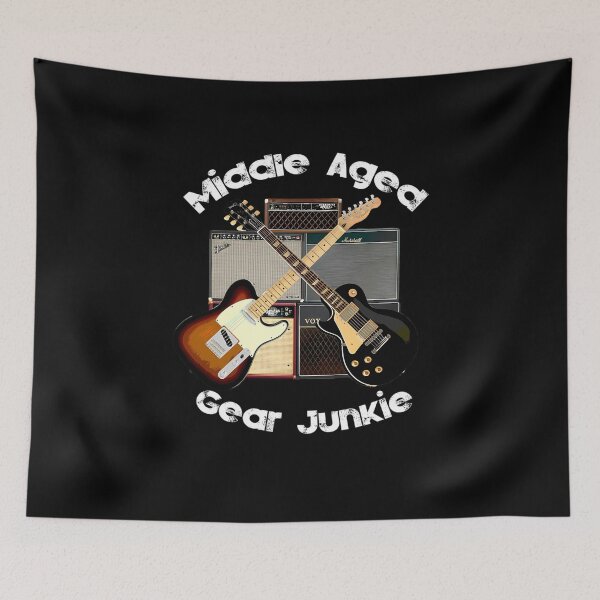 Item preview, Middle Aged Gear Junkie Logo  designed and sold by Cararotters.