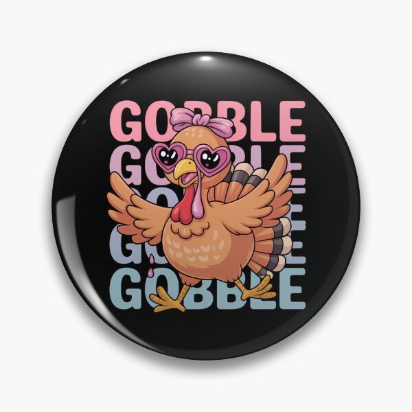 Item preview, Gobble Gobble Youth Thanksgiving Cute designed and sold by ValerieRodrigue.