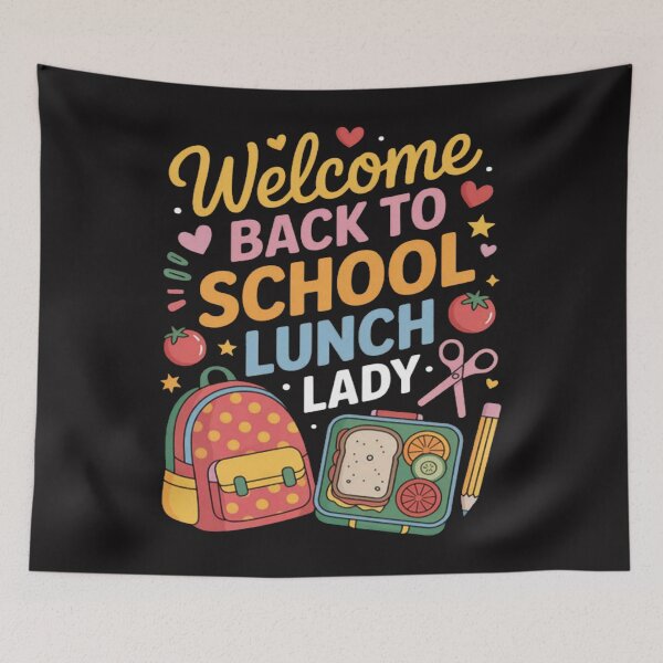 Artikelvorschau, Willkommen zurück in der Schule Lunch Lady Zurück Schule entworfen und verkauft von ChrisRhea8h.