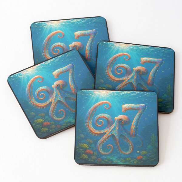 Item preview, Six Seven 6-7 Octopus  designed and sold by The Funky Sprunki.