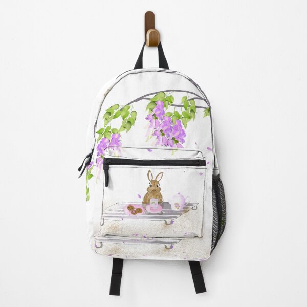 Item preview, Rabbit in the Tea Garden designed and sold by TheColorBliss.