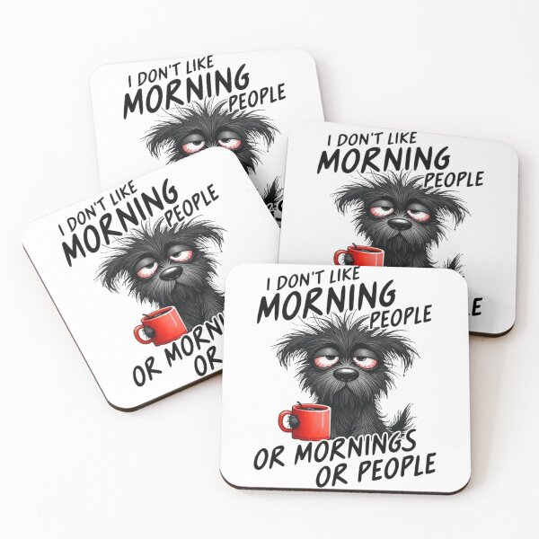 Item preview, I Don't Like Morning People Funny designed and sold by carlesjarod.
