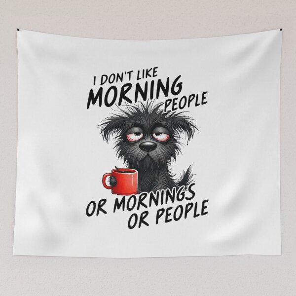 Item preview, I Don't Like Morning People Funny designed and sold by carlesjarod.