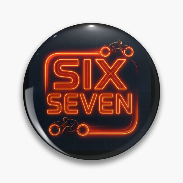 Item preview, Six Seven 6-7 Cyberpunk Cycle Red designed and sold by The Funky Sprunki.