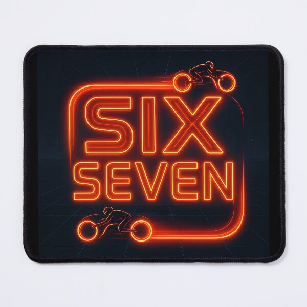 Item preview, Six Seven 6-7 Cyberpunk Cycle Red designed and sold by The Funky Sprunki.