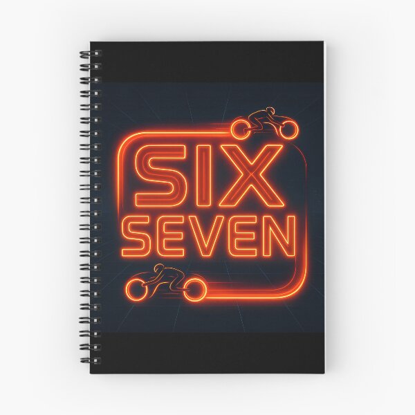 Item preview, Six Seven 6-7 Cyberpunk Cycle Red designed and sold by The Funky Sprunki.